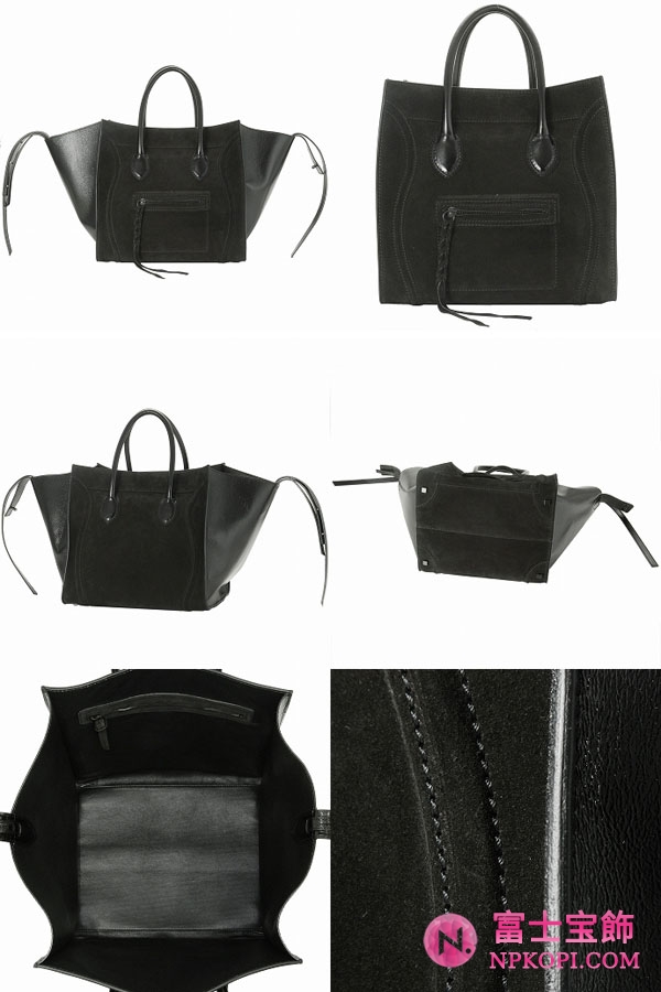セリーヌ コピー   SMALL SQUARE LUGGAGE PHANTOMハンドバッグ 16995 3JCC 38NO